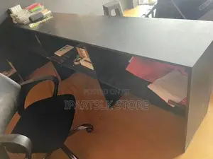 Shop Counter Custom-Made Matte Black