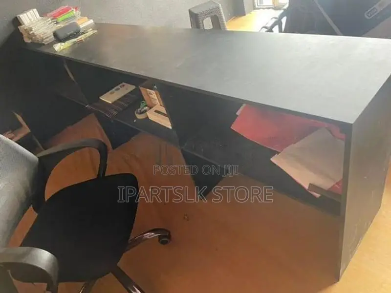 Shop Counter Custom-Made Matte Black
