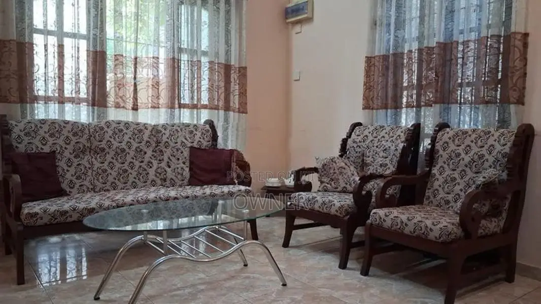 Sofa Set with Glasss Table
