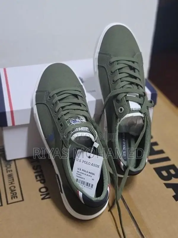 US Polo Canvas Sneaker Shoes