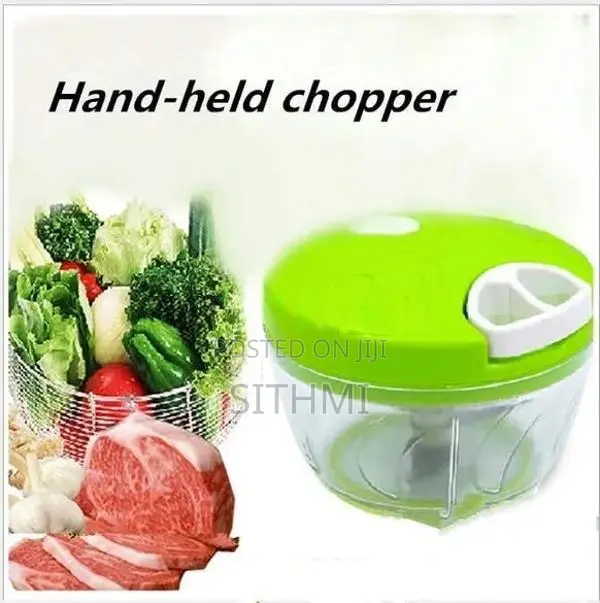 Speedy Chopper Hand Pull Vegetable Meat Cutter