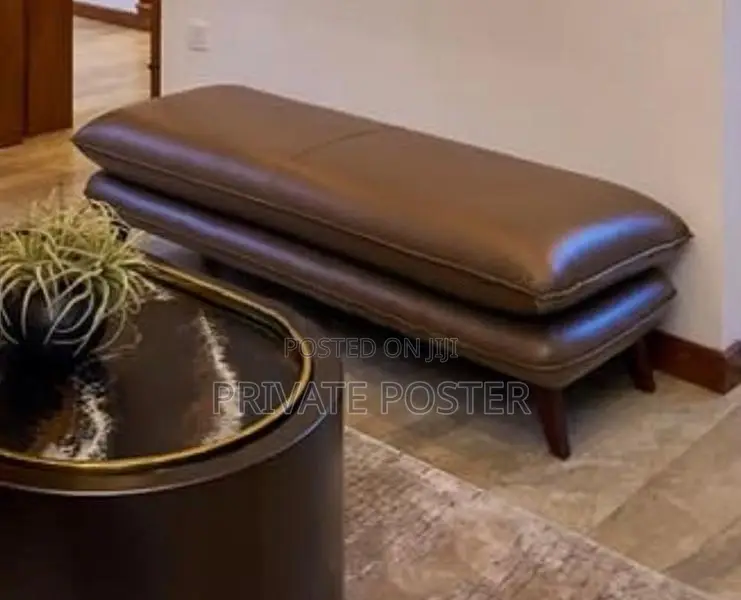Luxury Leather Sofa Set with Coffee Table