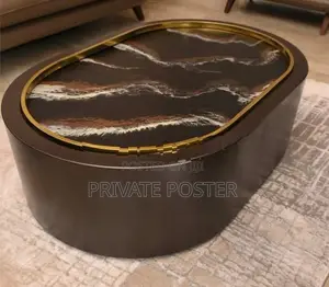 Luxury Leather Sofa Set with Coffee Table