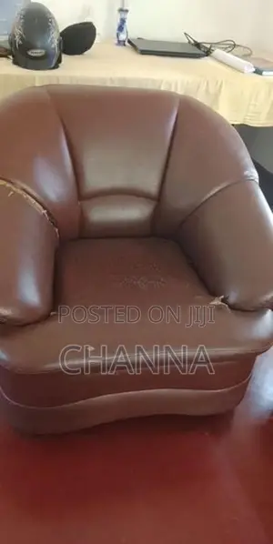 Leather Sofa Set