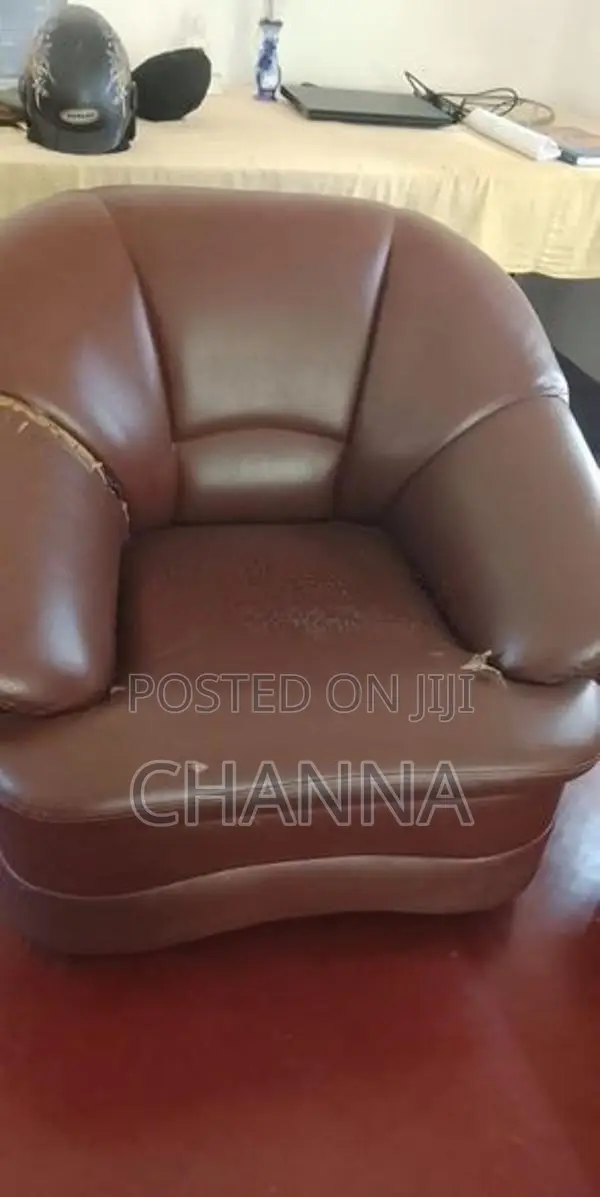 Leather Sofa Set