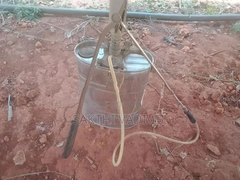 Silver Farming Spray Tank
