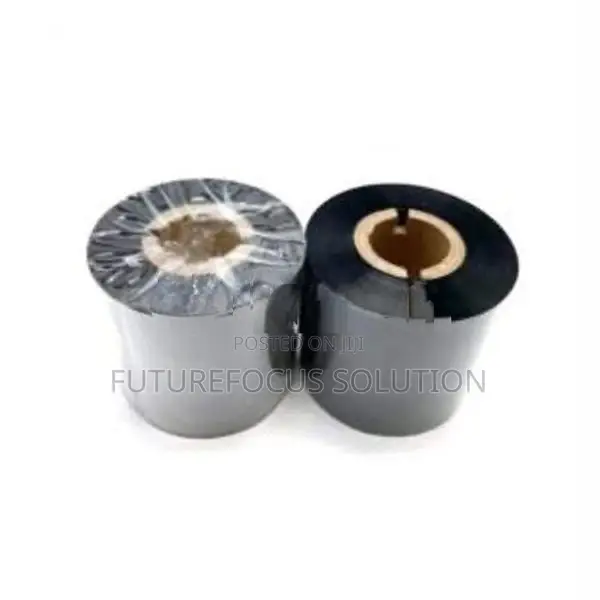 55mm x 300m, Black, Premium Wax