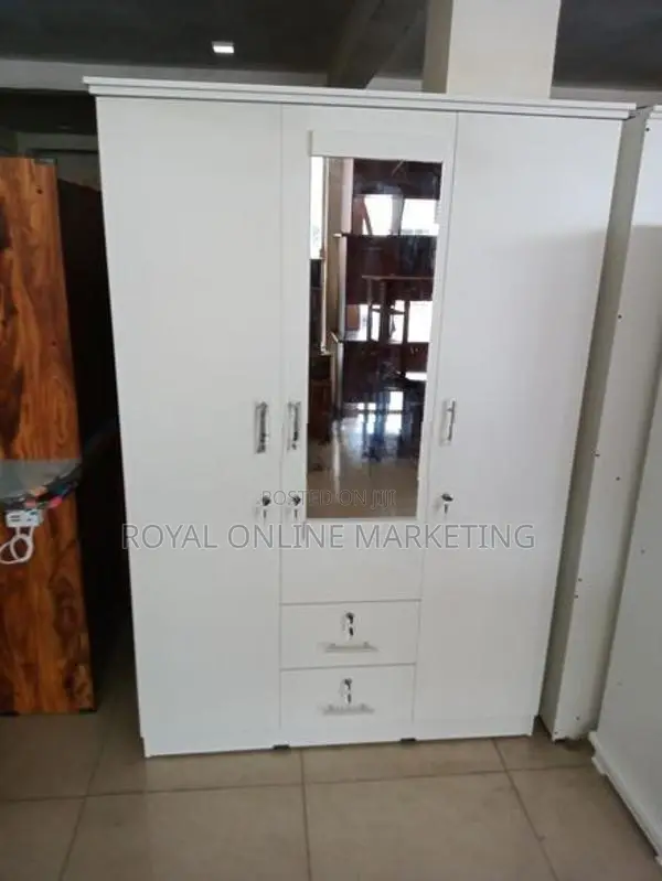 3 Door Melamine Cupboard (K-17)