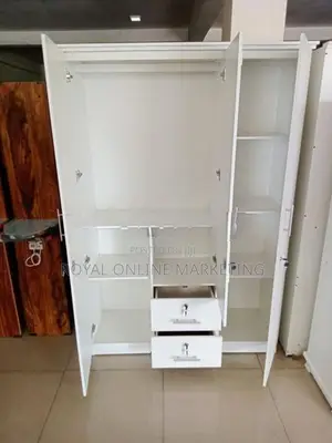 3 Door Melamine Cupboard (K-17)