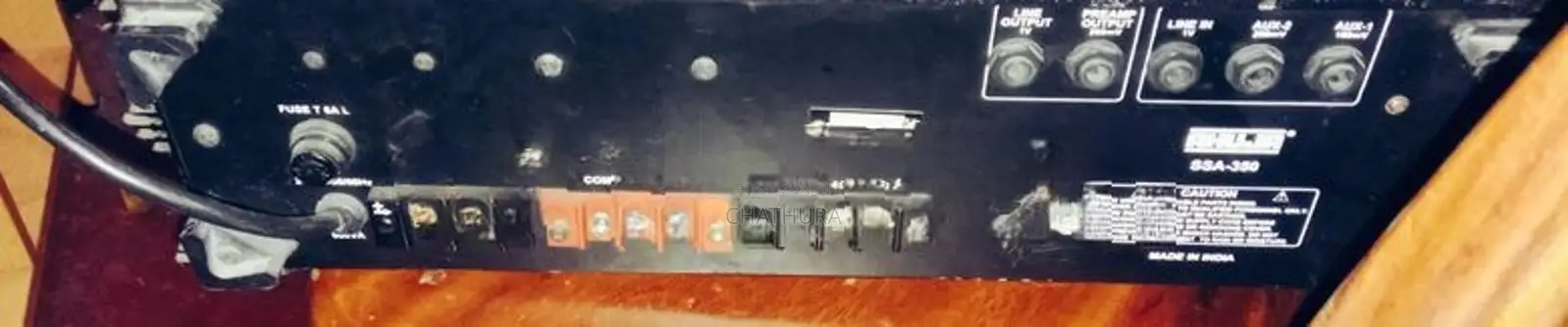 Ahuja 350 Power Amp with Toa Loud Speaker