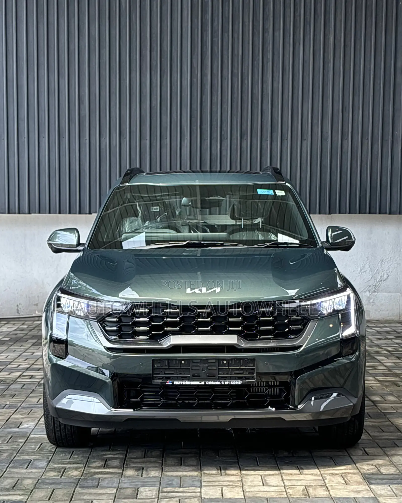 New Kia Sonet 2025 Green