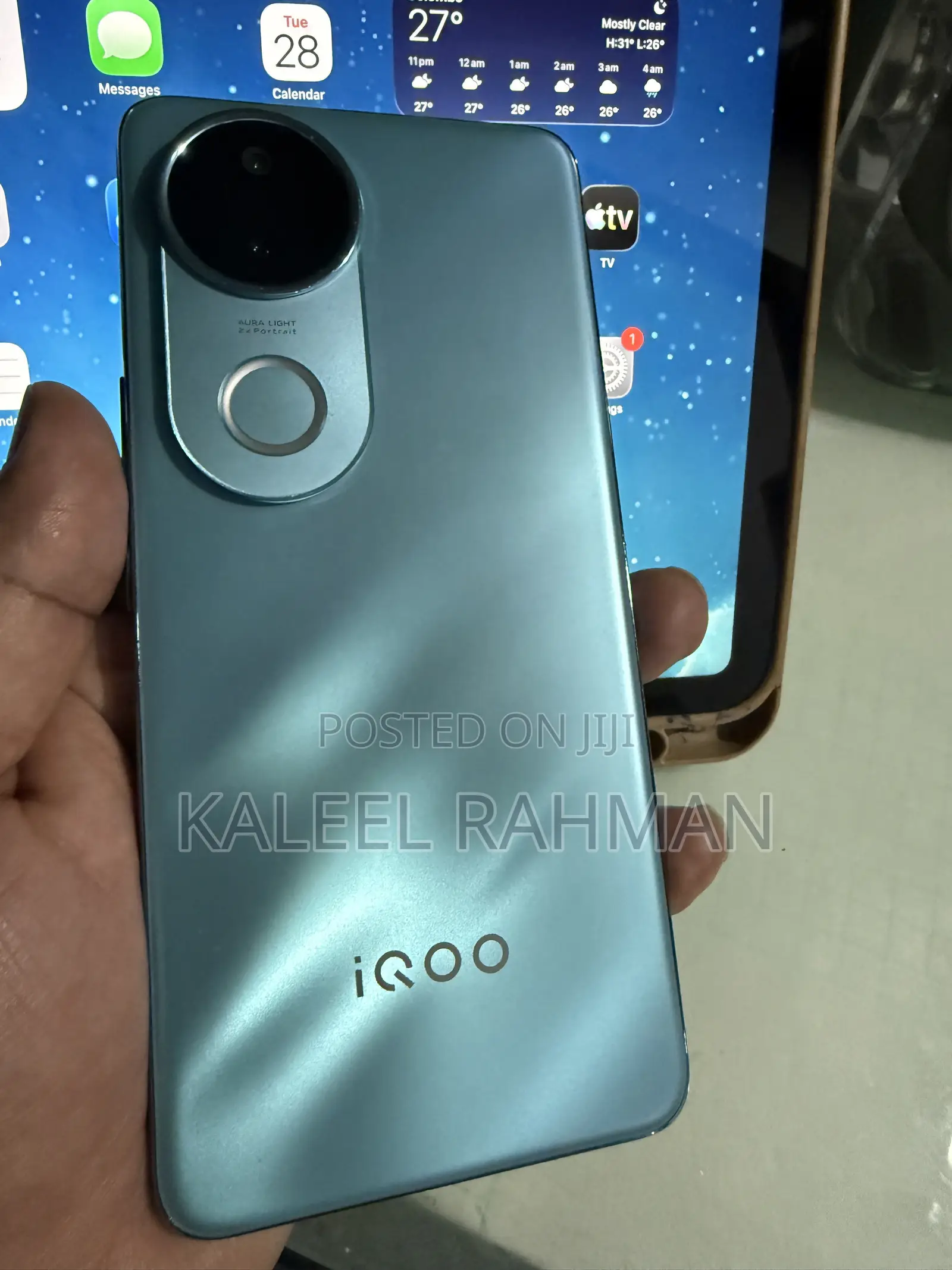 New iQOO Z10 256 GB Blue