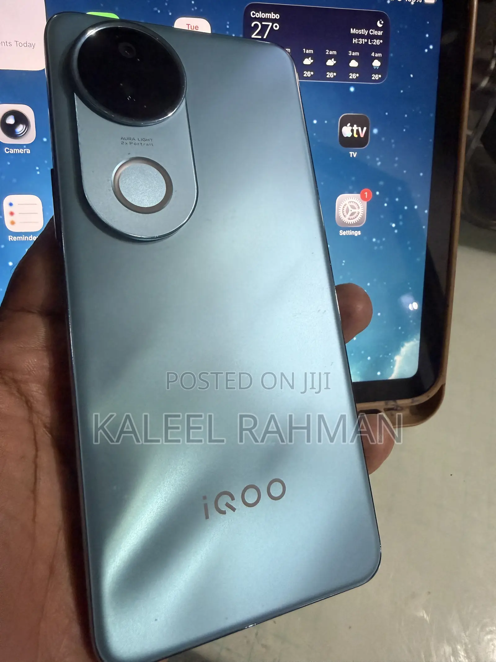 New iQOO Z10 256 GB Blue