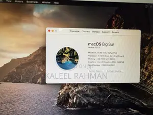 Laptop Apple MacBook Air 4GB Intel Core i5 SSD 128GB