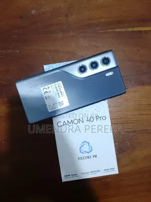 Tecno Camon 40 Pro 4G 256 GB Black
