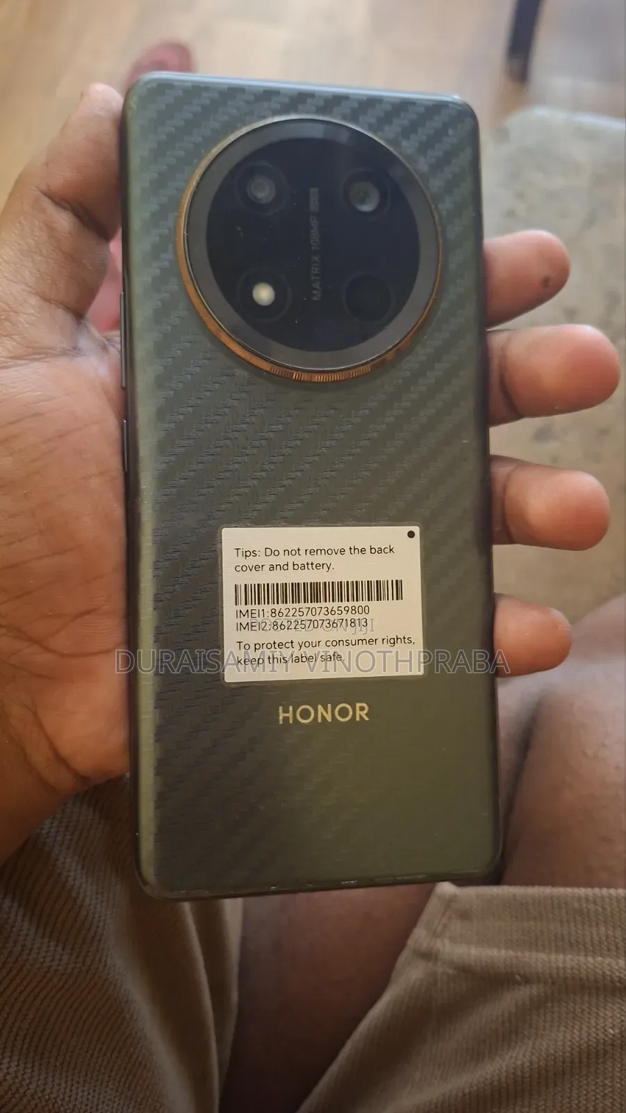 Honor X9c 256 GB Black