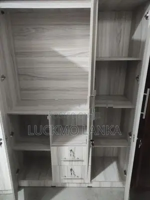 New 3 Door Melamine Cupboard (X2)