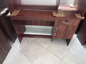 Melamine Writing Table with Cupboard 4 by 2