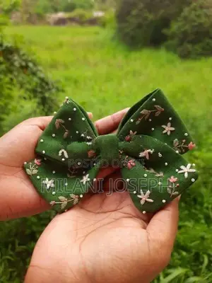 Hand Embroidered Hair accessories