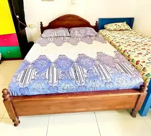 Teak Bed with 9" Spring mattress - Going Cheap