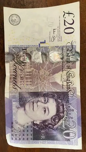 GBP20 Bank Note