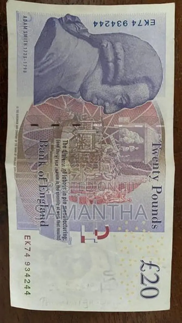 GBP20 Bank Note