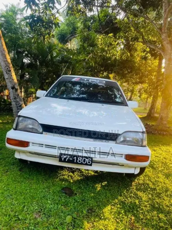 Toyota Starlet 1987 Car (Used)