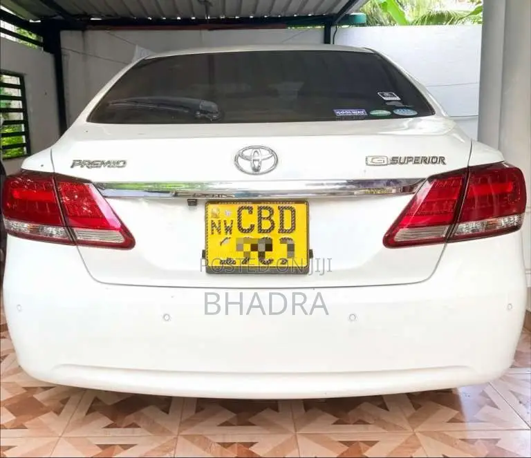 Toyota Premio 2018 Car (Used)