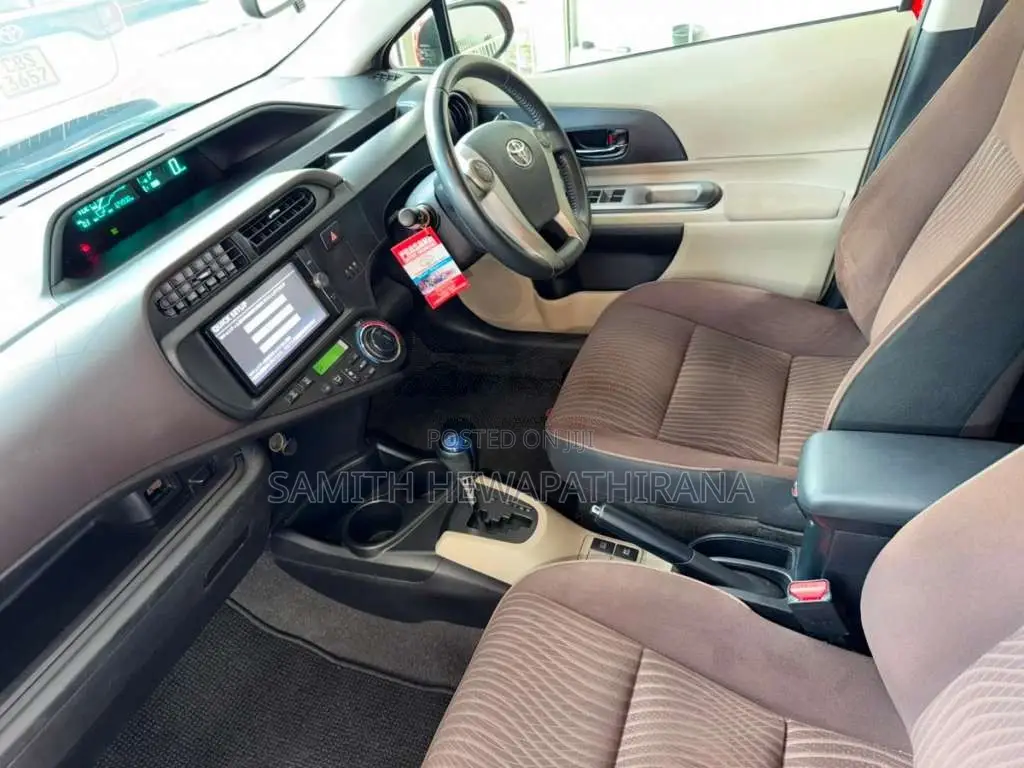 Toyota Aqua G Grade Brown Luxury Interior 2012 Car (Used)