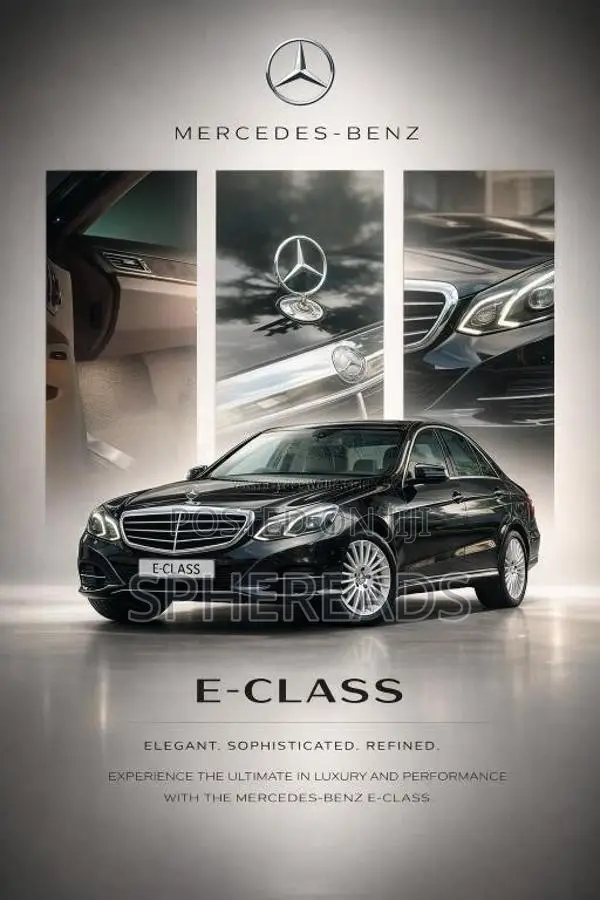 Mercedes-Benz E300 Elegance Model 2014 Car (Used)