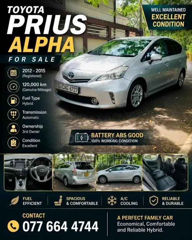Toyota Prius 2015 Car (Used)