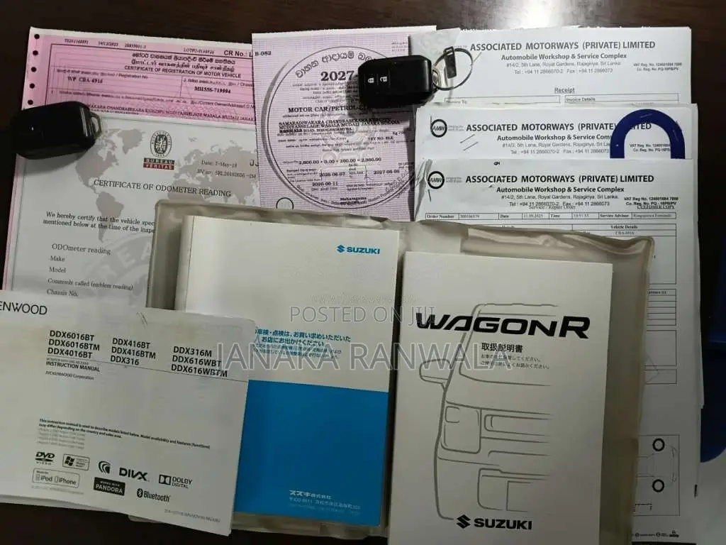 Suzuki Wagon R Stingray 2018 Car (Used)