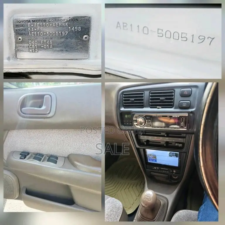 Toyota Corolla AE110 1996 Car (Used)