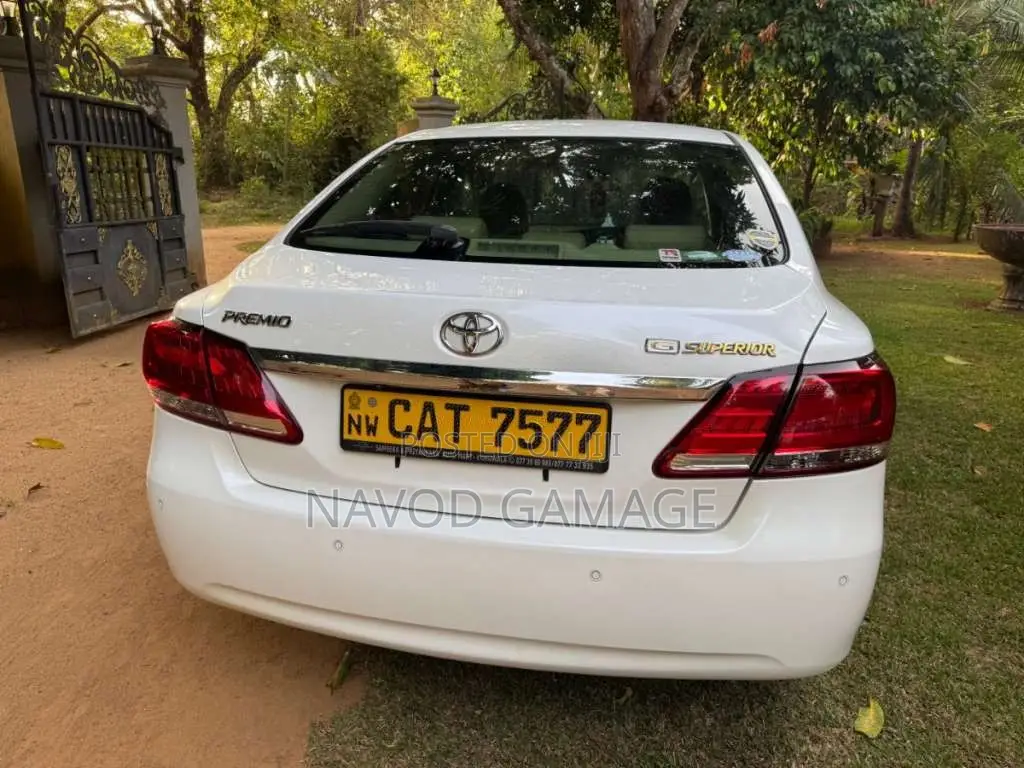 Toyota Premio G Superior 2017 Car (Used)