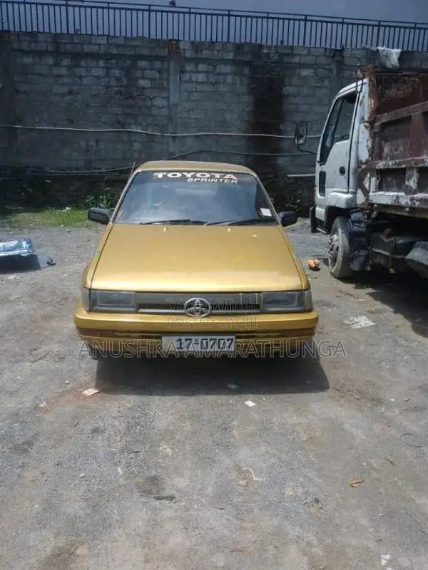 Toyota Sprinter 1987 Car (Used)