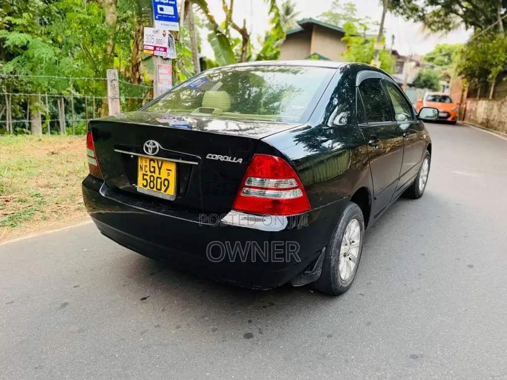 Toyota Corolla 121 2002 Car (Used)