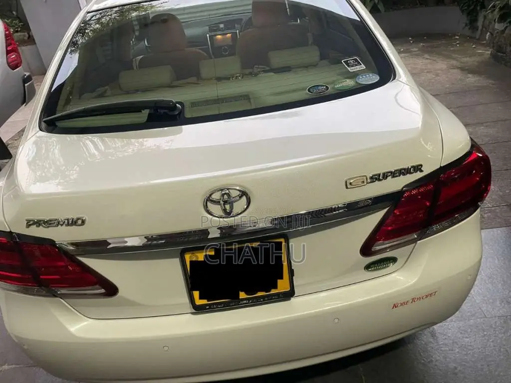 Toyota Premio 2018 Car (Used)