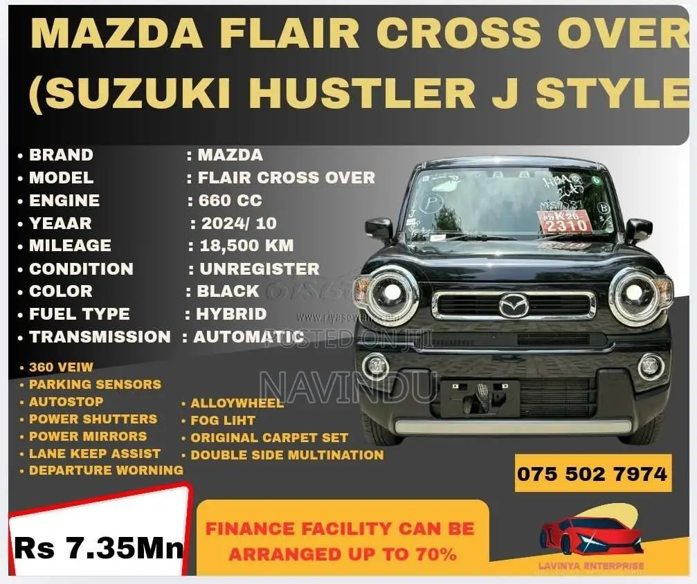 Mazda Flair 2024 Car Unregistered (Recondition)