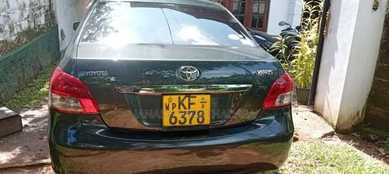 Toyota Yaris 2007 Car Unregistered (Recondition)