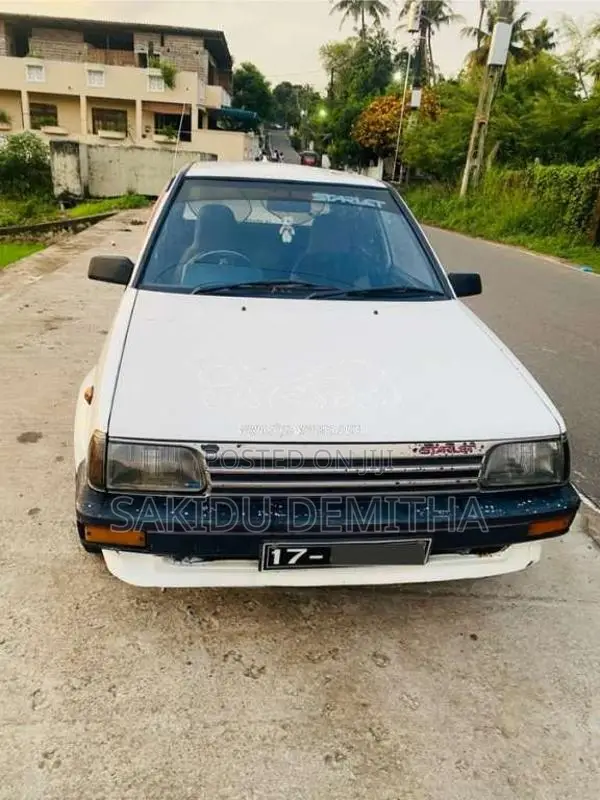 Toyota Starlet 1987 Car (Used)
