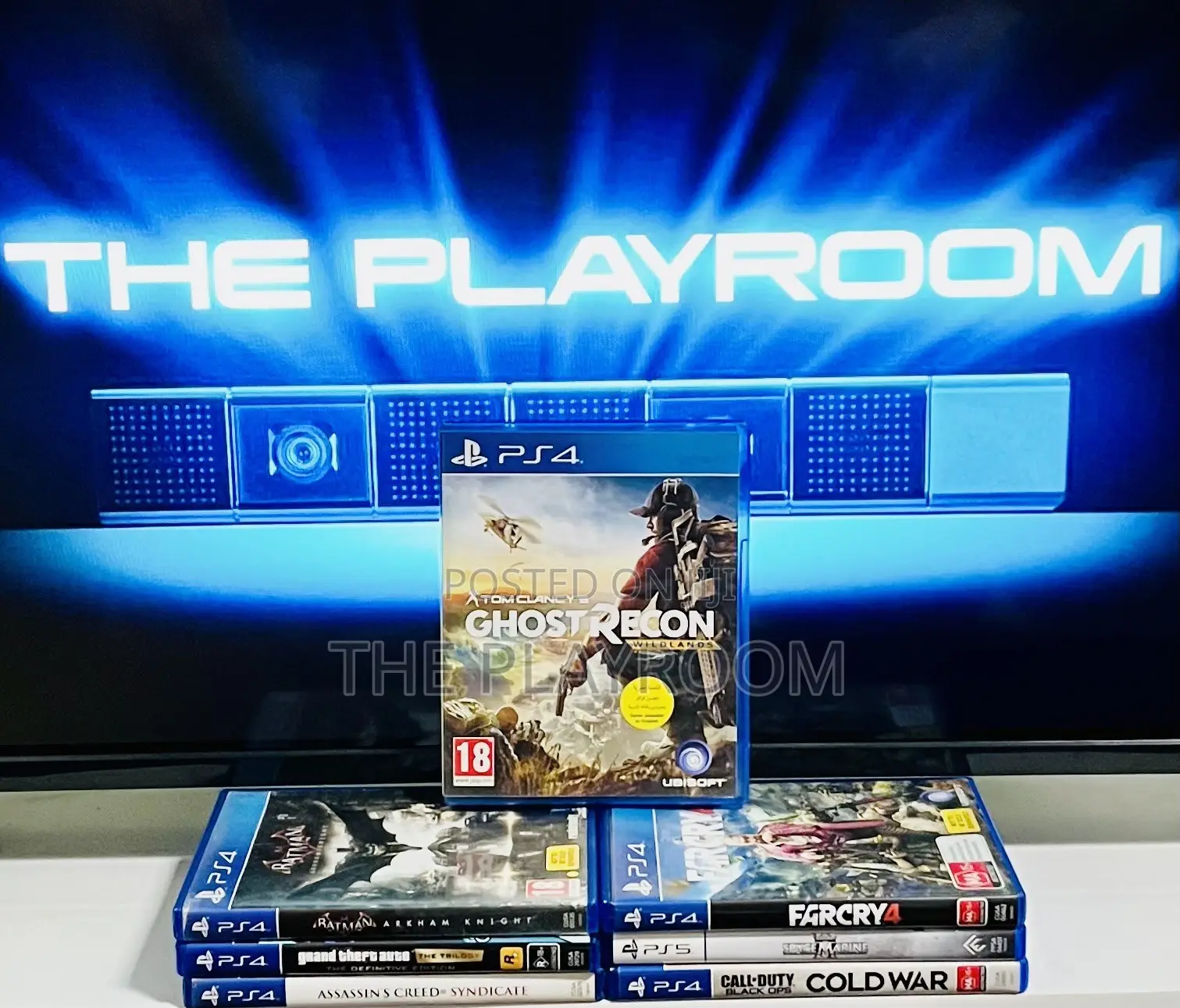 Ps4 Games Tc Ghost Recon Wild Lands
