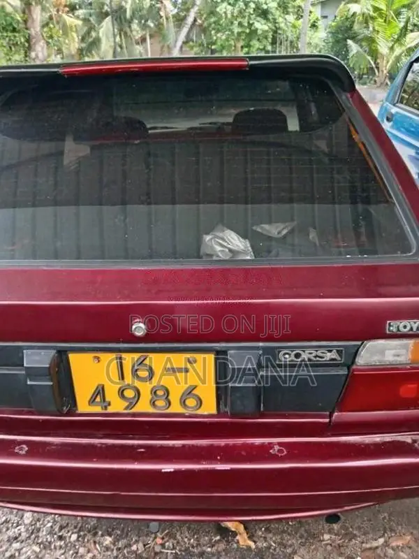 Toyota Corsa 1986 Car (Used)