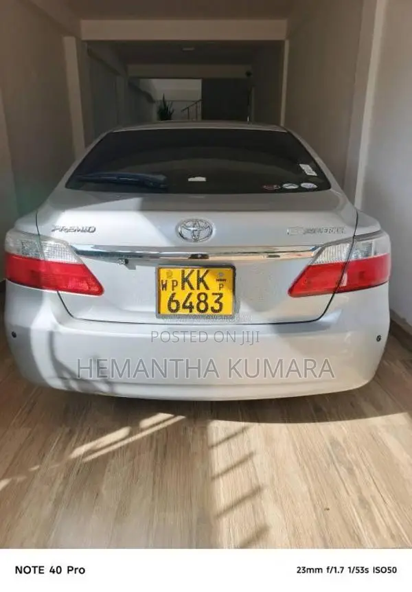 Toyota Premio 2007 Car (Used)