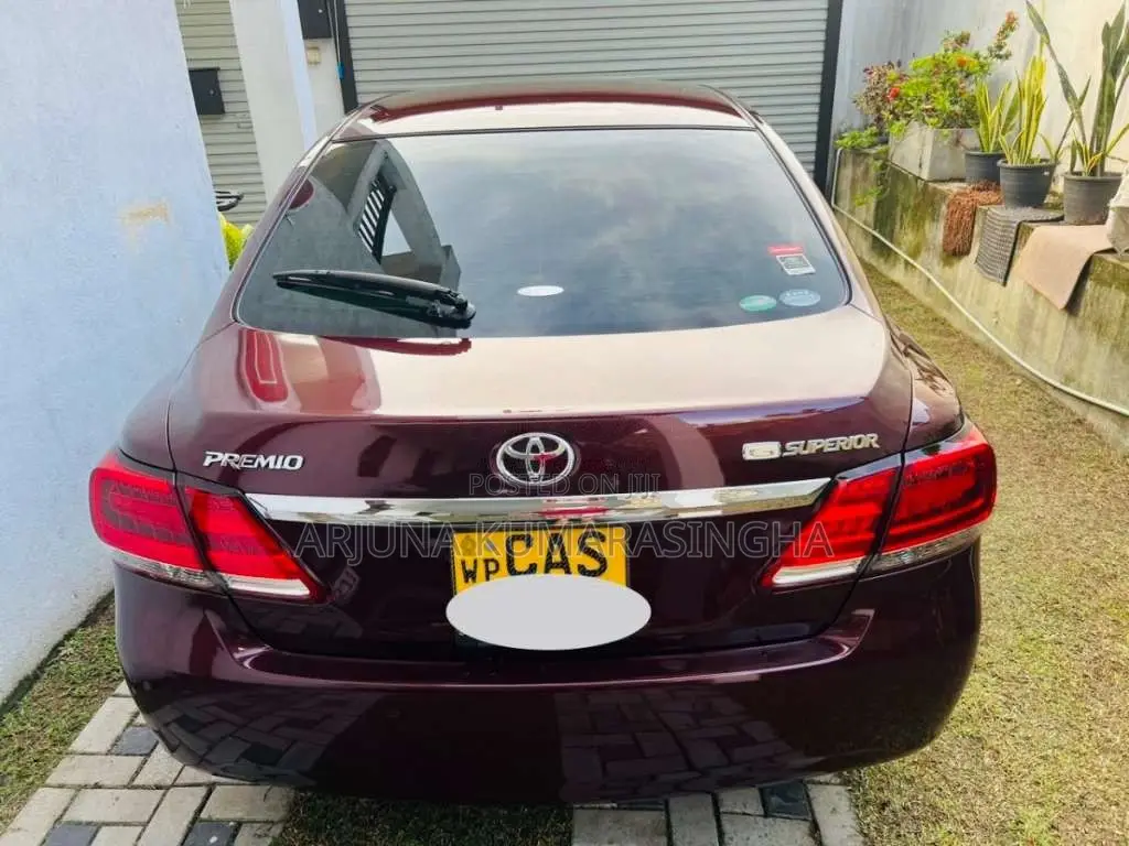 Toyota Premio 2016 Car (Used)