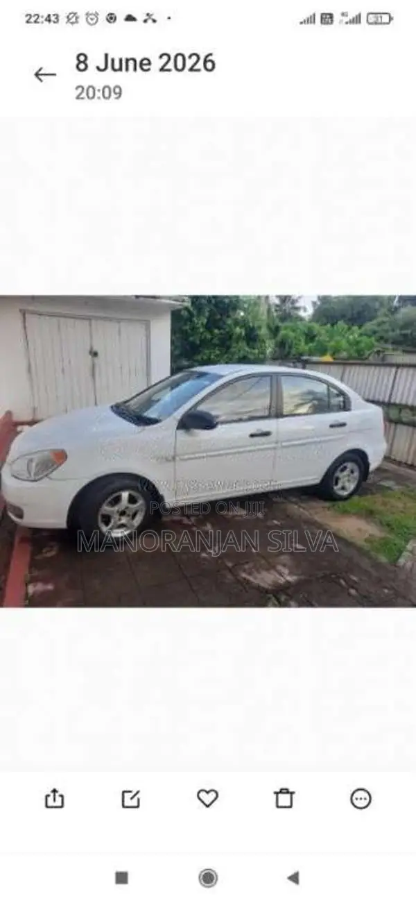 Hyundai Accent 2007 Car (Used)