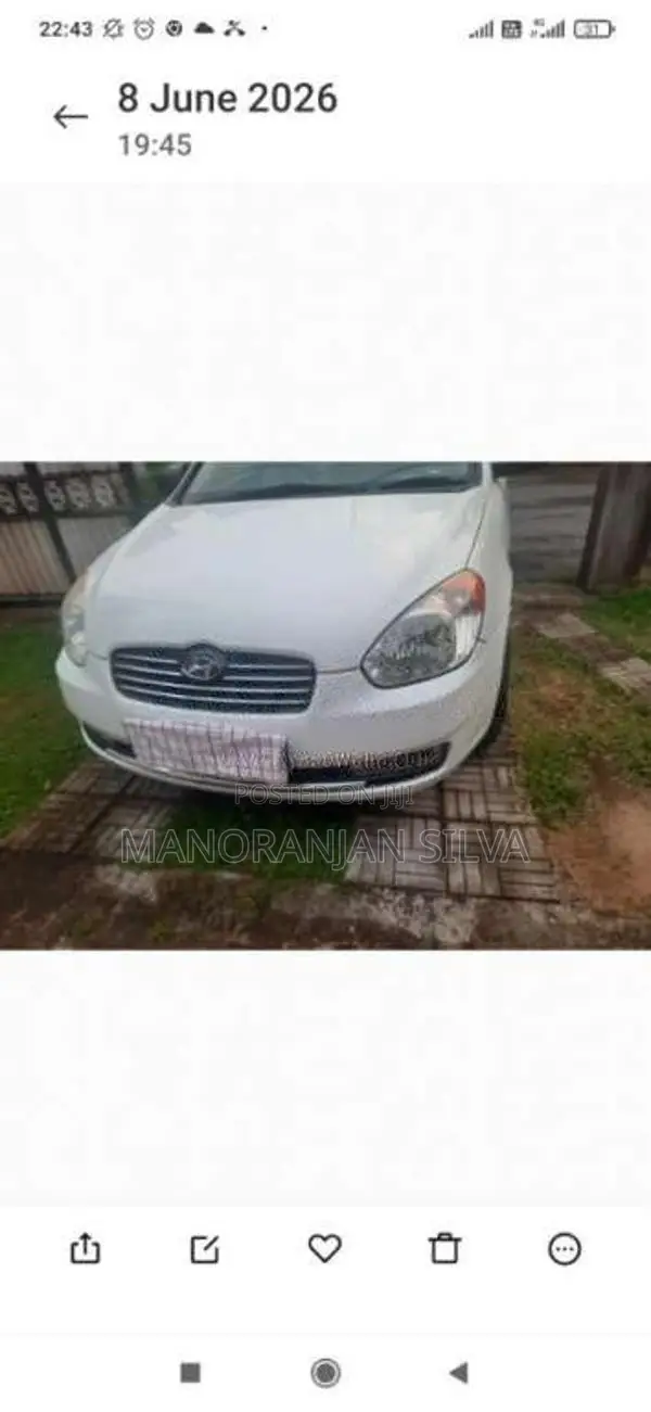 Hyundai Accent 2007 Car (Used)