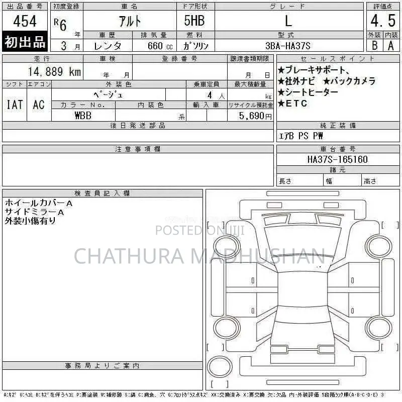 Suzuki Alto 2024 Car (Used)