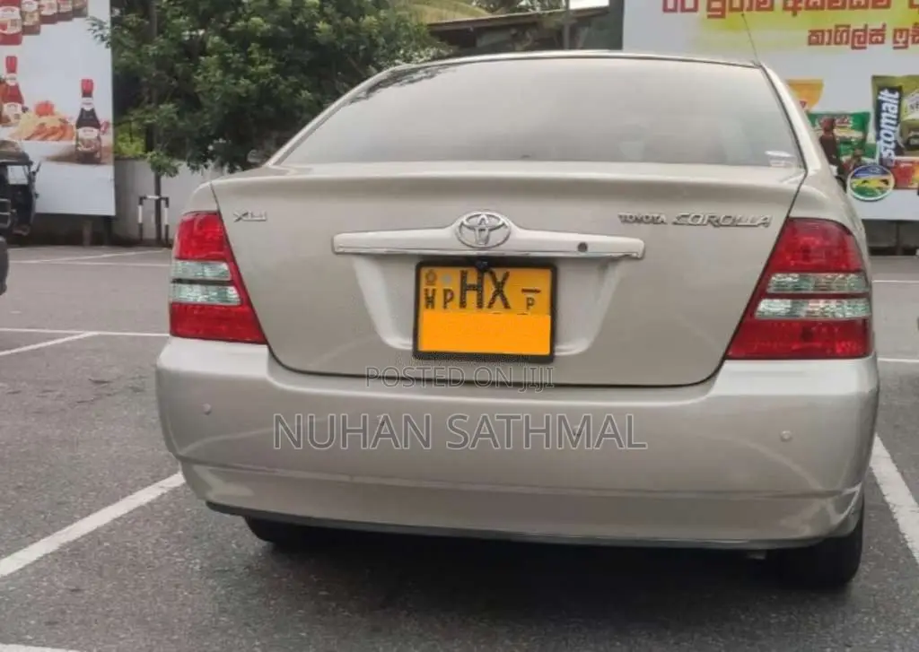 Toyota Corolla 121 2004 Car (Used)