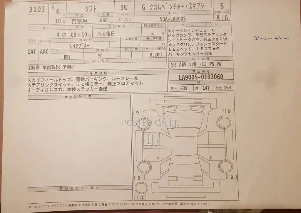 Daihatsu TAFT 2024 Car (Used)