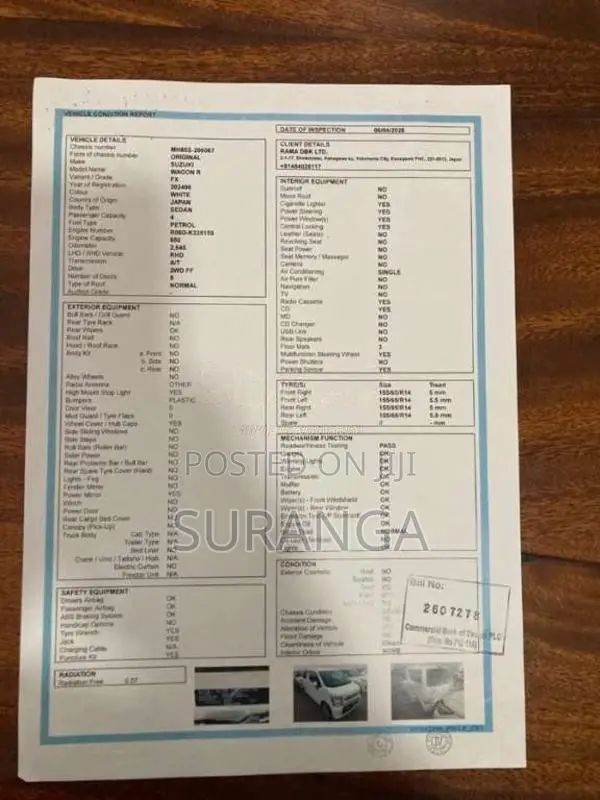 Suzuki Wagon R FX 2024 Car Unregistered (Recondition)